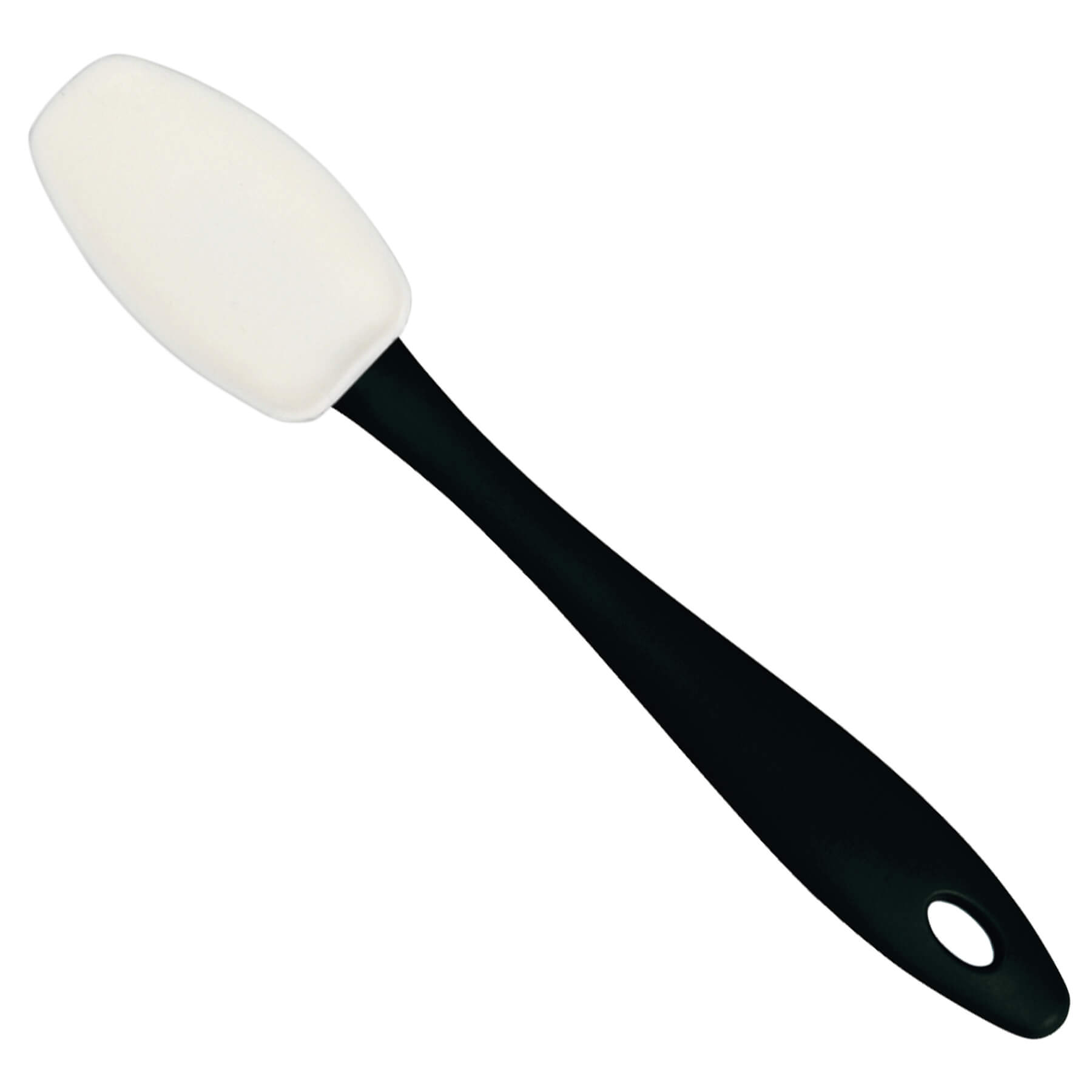 Blank - Black Handle - White Spoon